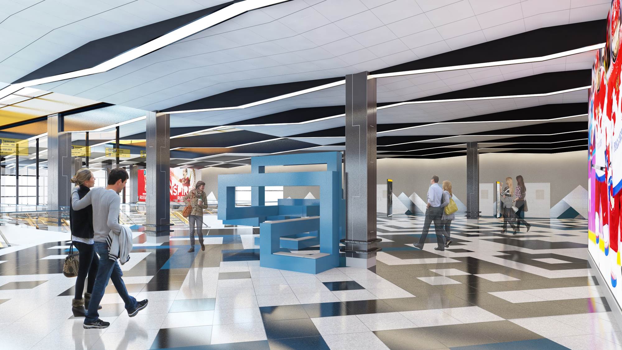 Sheremetyevo Intern terminal stations (14)