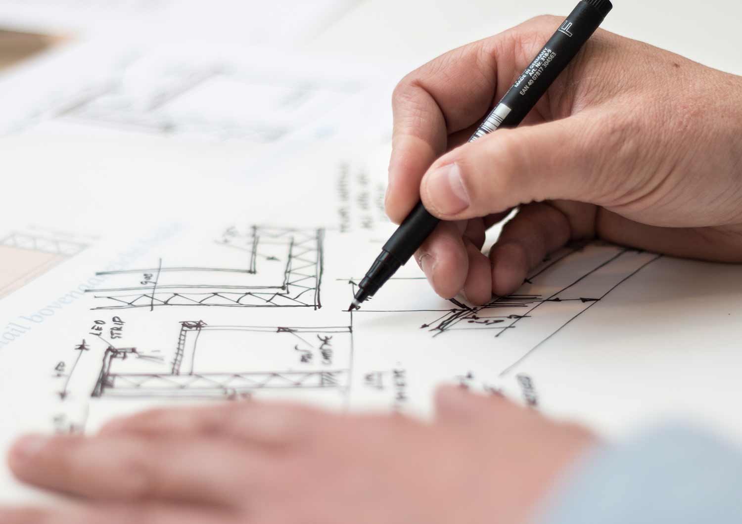 Architect-Sketching