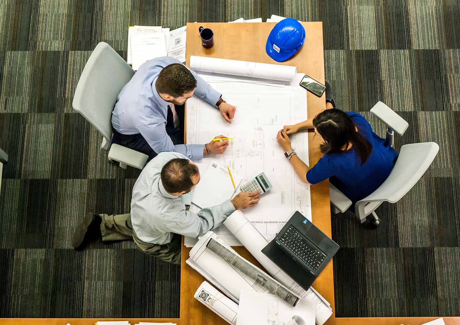 Architects-planning-project