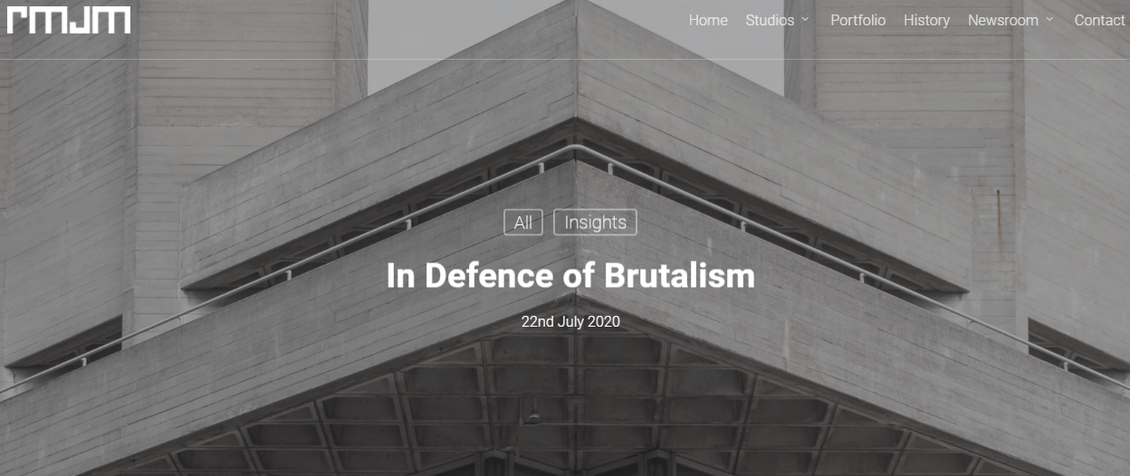 screenshot of blog article